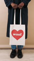 Sac en coton pour Dog Mom - Woof